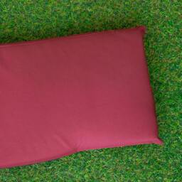 Rackhams 99 x 20 x 5cm Cushion Back for 2 Seater Wooden Garden Bench in Burgundy - thumbnail 3
