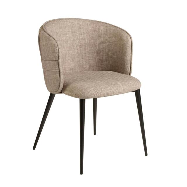 Rackhams Brown Fabric Chair 4146