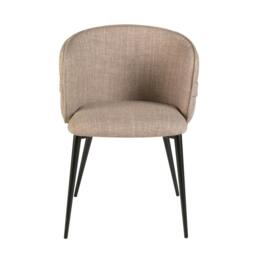 Rackhams Brown Fabric Chair 4146 - thumbnail 2