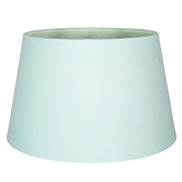 Rackhams Traditional 30cm Duck Egg Linen Fabric Drum Table/Pendant Lampshade 60w Maximum - image 1