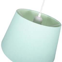 Rackhams Traditional 30cm Duck Egg Linen Fabric Drum Table/Pendant Lampshade 60w Maximum - thumbnail 3