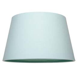 Rackhams Traditional 30cm Duck Egg Linen Fabric Drum Table/Pendant Lampshade 60w Maximum - thumbnail 5