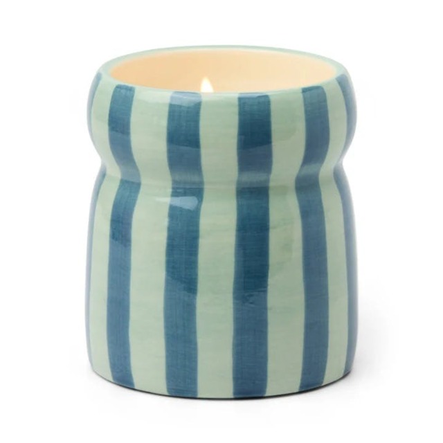 Rackhams Paddywax Cabana Range Ceramic Candle - 6.5oz - Blue - Warm Cider - image 1