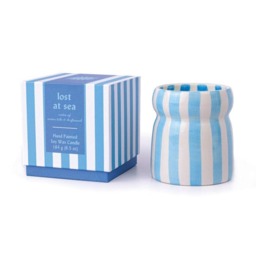 Rackhams Paddywax Cabana Range Ceramic Candle - 6.5oz - Blue - Warm Cider - thumbnail 6