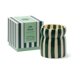 Rackhams Paddywax Cabana Range Ceramic Candle - 6.5oz - Blue - Warm Cider - thumbnail 4