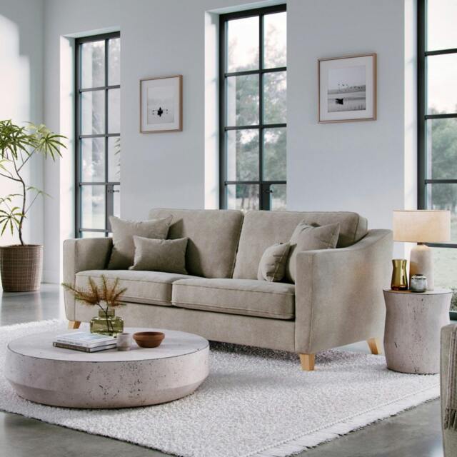 Rackhams The Elton Large Sofa - Stone - image 1