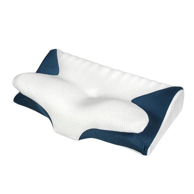 Rackhams Cervical Contour Memory Foam Pillow Side Sleeper for Neck Pain Relief - image 1