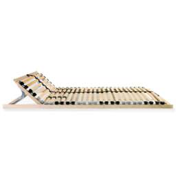 Rackhams Slatted Bed Base with 28 Slats 7 Zones 100x200 cm - thumbnail 2