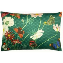 Rackhams Wild Fauna Cushion Cover - Emerald Green - One Size - Emerald Green - 100% Polyester
