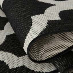 Rackhams Ecology Outdoor Rug Black - 400B - 200X290 cm - thumbnail 3