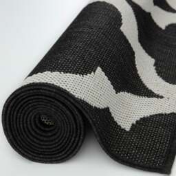 Rackhams Ecology Outdoor Rug Black - 400B - 200X290 cm - thumbnail 5