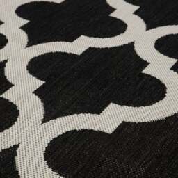 Rackhams Ecology Outdoor Rug Black - 400B - 200X290 cm - thumbnail 2