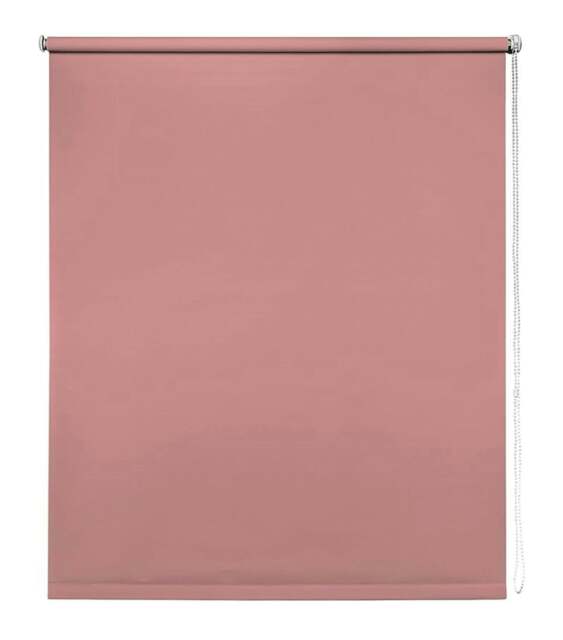 Rackhams Pink Trimmable Thermal Blackout Roller Blinds - 70cm - image 1