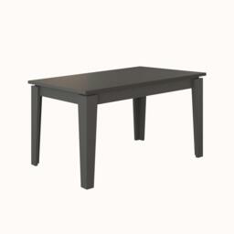 Rackhams Tolmen Dining Table Rectangular Extendable Table Up to 6 Seater Contemporary Kitchen Table 140Wcm Living Room, Anthracite - Anthracite - thumbnail 2