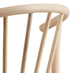 Rackhams Cassandra Dining Chair with Armrest in White Oak Set of 2 - 1 - thumbnail 6