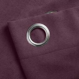 Rackhams Velvet Chenille Ring Top Curtains - Silver - 142cm width x 137cm drop - thumbnail 6