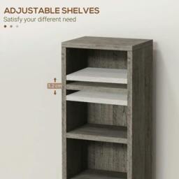 Rackhams Set of Two 102 CD Storage Units - Dark Wood-Effect - thumbnail 6