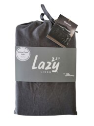 Rackhams Pillowcase Pair - Charcoal - Standard - thumbnail 3