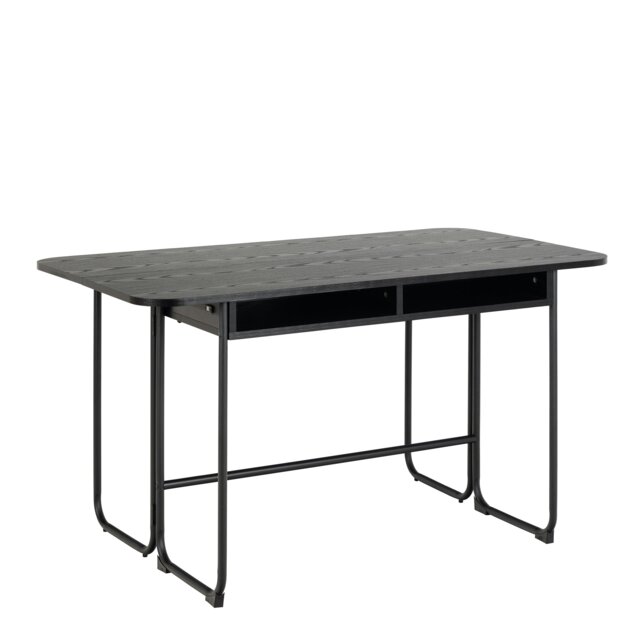 Rackhams Darlington Dining Table in Black - Black - No - Black - image 1