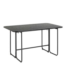 Rackhams Darlington  Dining Table in Black - Black - No - Black - thumbnail 3