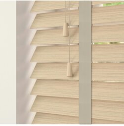 Rackhams Natural Oak Faux Wood Venetian Blinds with Tapes (130cm Drop) - 100cm - thumbnail 3
