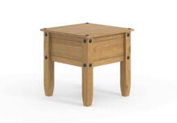 Rackhams Corona Lamp Table - Brown - thumbnail 4