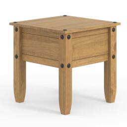 Rackhams Corona Lamp Table - Brown - thumbnail 1