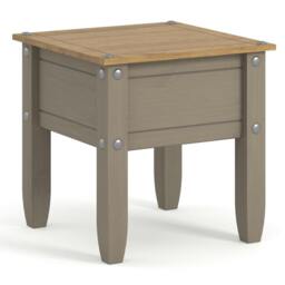 Rackhams Corona Lamp Table - Brown - thumbnail 5