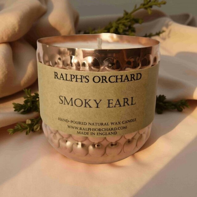 Rackhams Smoky Earl Scented Candle - Decorative Copper - Decorative Copper - image 1