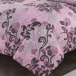 Rackhams Amelia Duvet Cover Set Bedding - Double - Red - thumbnail 4