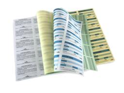 Rackhams PU Leather GDPR Visitor Book - 100 Name Badges & Security Sheet - Blue - thumbnail 3