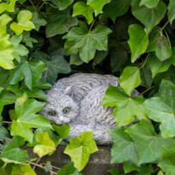 Rackhams Persian Cat Stone Cast Garden Ornament - thumbnail 3