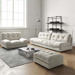 Rackhams Mabel Two Seater Sofa, Three Seater, Four Seater Sofa, Leathaire - Single Seater - thumbnail 4