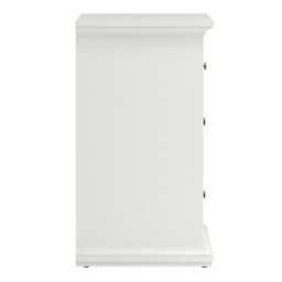 Rackhams Paris Chest of 4 Drawers in White - White - Matt - Melamine - thumbnail 4
