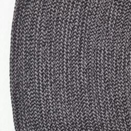 Rackhams Grey and Black Melange Braided Rug - 200 cm Round - thumbnail 3