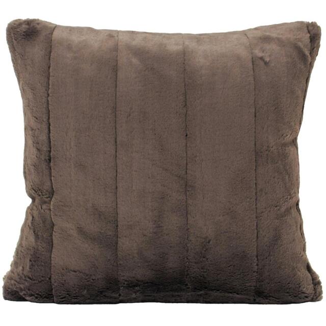 Rackhams Empress Cushion Cover - Taupe - 55 x 55cm - Taupe - 100% Polyester