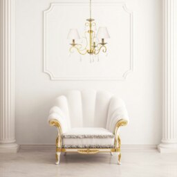 "Rackhams Traditional Classic Cream Faux Silk Pleated Inner Lined Lamp Shade - 8""" - thumbnail 6