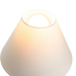 "Rackhams Traditional 8"" Cream Cotton Coolie Lampshade Suitable for Table Lamp or Pendant" - thumbnail 4