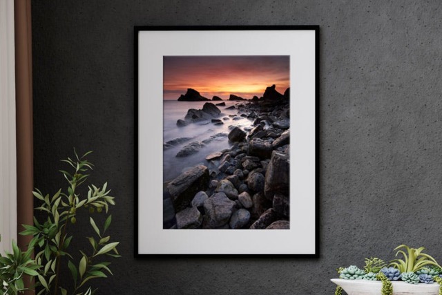 Rackhams Jurassic Rocks - Framed Print 30 x 20 inch - image 1