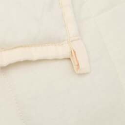 Rackhams Weighted Blanket Light Cream 120x180 cm 5 kg Fabric - thumbnail 5