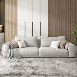 Rackhams Frances Three Seater Corner, Four Seater Corner Sofa, Cotton Linen - Others ( Contact Us ) - Four Seater Corner 350cm - Right Hand Facing - thumbnail 5