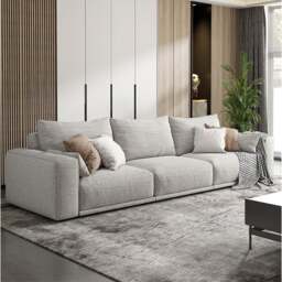 Rackhams Frances Three Seater Corner, Four Seater Corner Sofa, Cotton Linen - Others ( Contact Us ) - Four Seater Corner 350cm - Right Hand Facing - thumbnail 3
