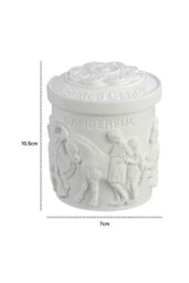 Rackhams Advanced Retro Cameo Scented Candle Home Fragrance Aromatherapy Decoration - White - thumbnail 6