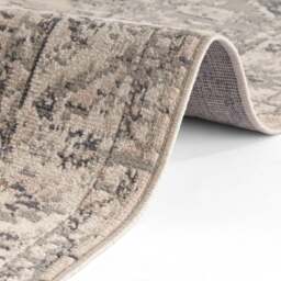 Rackhams Terrain Designer Shortpile Cream Grey Rug - 200X280 cm - thumbnail 3