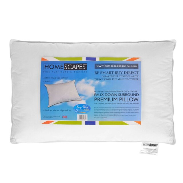 Rackhams Super Microfibre Surround Pillow - image 1