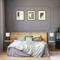 Rackhams Contemporary and Sleek Taupe Linen Fabric Small Square Lamp Shade 40w Maximum - thumbnail 6
