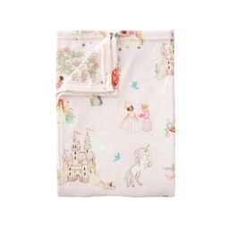 Rackhams Fairytale Cosy Fleece Blanket Throw Pink - 150 x 200 cm - Pink - thumbnail 3