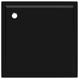 Rackhams Square ABS Shower Base Tray Black 90x90 cm - thumbnail 5