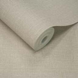 Rackhams Boutique Nursery Pure & Protect Cirrus Woven Linen Textured Antibacterial Wallpaper, Neutral