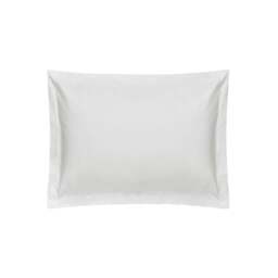 Rackhams 400 Thread Count Egyptian Cotton Oxford Pillowcase - Ivory - L - Ivory - 100% Egyptian Cotton - thumbnail 1